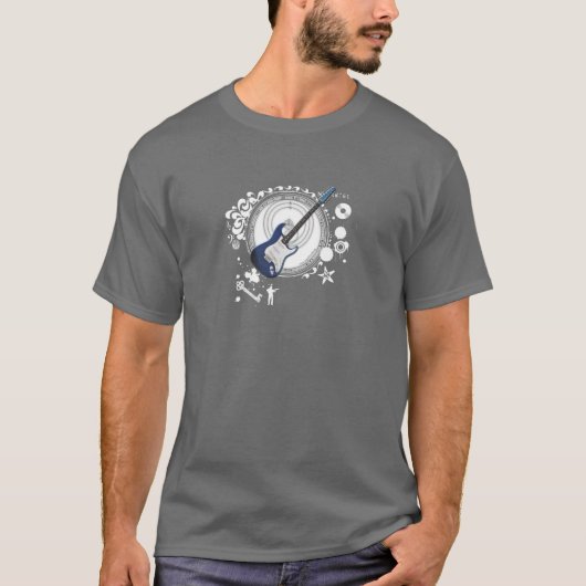 音楽イメージの錬金術 Tシャツ (正面)