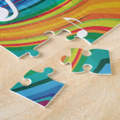 音楽イラストレーションのパズル ジグソーパズル (側面)