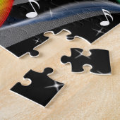 音楽イラストレーションのパズル ジグソーパズル (側面)