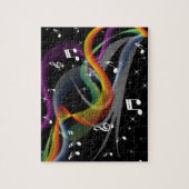 音楽イラストレーションのパズル ジグソーパズル (縦)