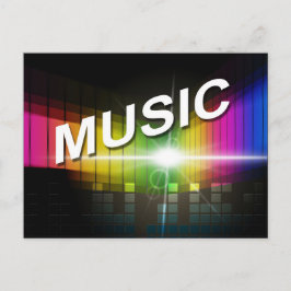 音楽イラストレーションはがき ポストカード