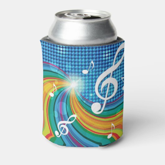 音楽イラストレーションカスタムモノグラム缶クーラー 缶クーラー (缶裏面)