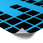 音楽イラストレーション名前をカスタムするポスター ポスター (角)