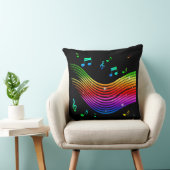 音楽イラストレーション装飾用クッション クッション (椅子)