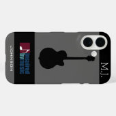音楽インスパイアの Case-Mate iPhoneケース (裏面 (横))