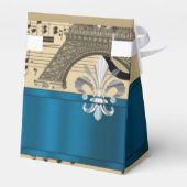 音楽エレガントシートとブルー結婚ズ フェイバーボックス (裏面サイド)