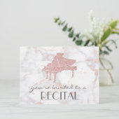 音楽エレガントピアノ発表会 招待状 (スタンド正面)