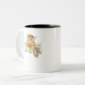 音楽エンジェル・チェルブ ツートーンマグカップ (正面左)