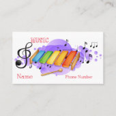 音楽エンターテイメント名刺 名刺 (正面)