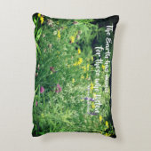 音楽オブ自然感動的引用文  アクセントクッション (裏面(縦))