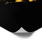 音楽オンストレスオフ(1)感動的引用文ポスター ポスター (角)