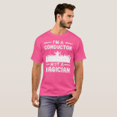 音楽オーチのミュージシャン付き指揮者 Tシャツ (正面フル)