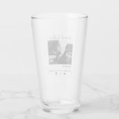 音楽カスタムと曲の写真 タンブラーグラス (裏面)