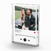 音楽カスタムと歌のフォトガラスブロック フォトブロック (右)