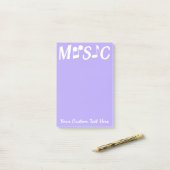 音楽カスタムなポスト・イット ポストイット (デスク上)