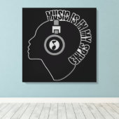 音楽カスタムキャンバス印刷 キャンバスプリント (インサイチュ (ウッドフロア))