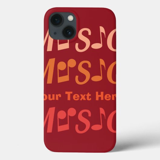 音楽カスタムケース Case-Mate iPhoneケース (裏面)