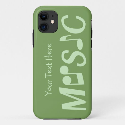 音楽カスタムケース Case-Mate iPhoneケース (裏面)
