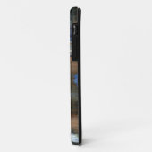 音楽カスタムノートの古いテクスチャ Case-Mate iPhoneケース (裏面/左)