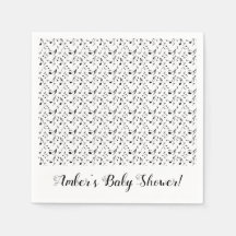 音楽カスタムパーティーナプキン