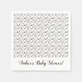 音楽カスタムパーティーナプキン スタンダードカクテルナプキン