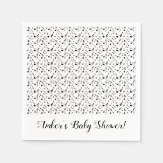 音楽カスタムパーティーナプキン スタンダードカクテルナプキン