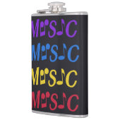 音楽カスタムフラスコ フラスク (左)