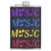 音楽カスタムフラスコ フラスク (正面)