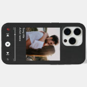 音楽カスタムプラーク電話ケースアルバムカバー Case-Mate iPhoneケース (裏面 (横))