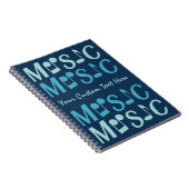 音楽カスタム手帳 ノートブック (右側)