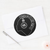 音楽カスタム色シール ラウンドシール (封筒)