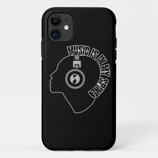 音楽カスタム色iPhoneケース Case-Mate iPhoneケース (裏面)