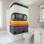 音楽カセット シャワーカーテン (インサイチュ)