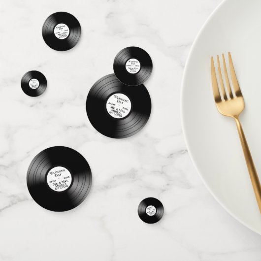 音楽カッコいいデザインカスタムレコード コンフェッティ (グループ)