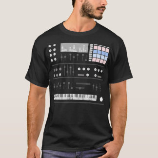 音楽カッコいいプロデューサーのアーティストギフト女子男性へビート Tシャツ
