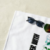 音楽カッコいい先生 ビーチタオル (インサイチュ)