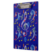 音楽カラフルノートのクリップボード クリップボード (左)