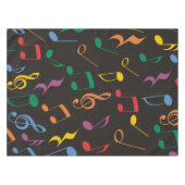 音楽カラフルノート テーブルクロス (正面(横))