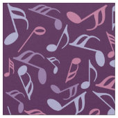 音楽カラフルノート ファブリック (クローズアップ)