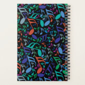 音楽カラフルノート プランナー手帳 (裏面)