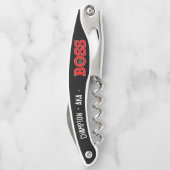 音楽カラフルノート/ボス(Your Text) ソムリエナイフ (裏面)