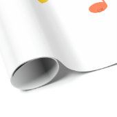 音楽カラフルノート ラッピングペーパー (ロールコーナー)