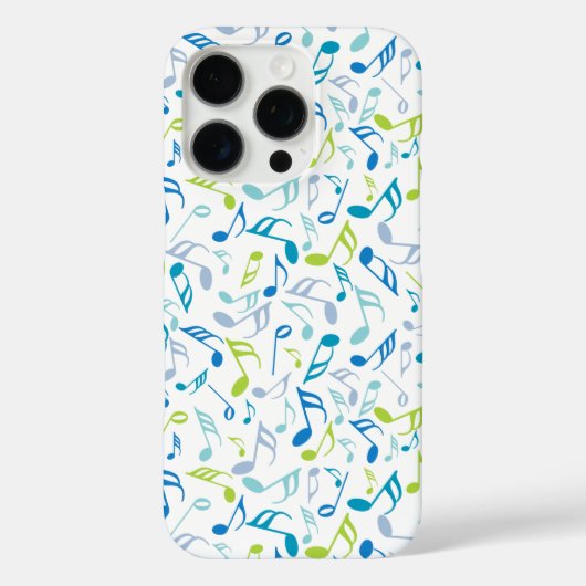 音楽カラフルノート Case-Mate iPhoneケース (裏面)