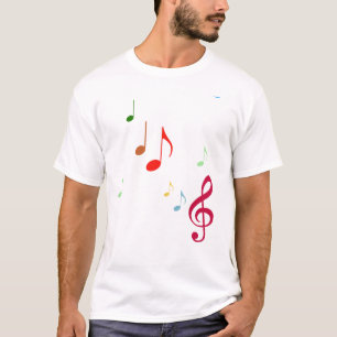 音楽カラフルノート Tシャツ