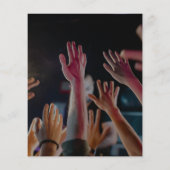 音楽カラフルフェスティバルモダン、ミュージカルパーティー チラシ (裏面)