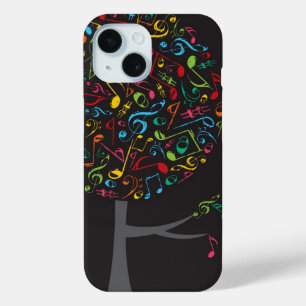 音楽カラフル音曲歌のツポップ・アートのリー iPhone 15ケース