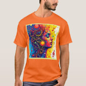 音楽カラフル魂 Tシャツ (正面)