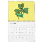 音楽カレンダー カレンダー (3月 2027)