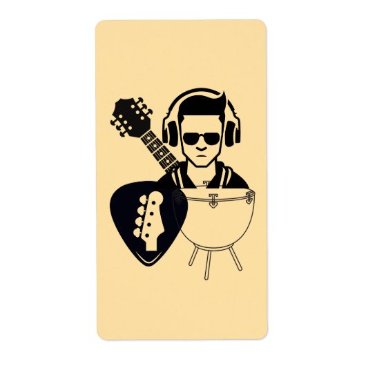 音楽ガロール ラベル (正面)