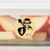 音楽ガロール ラベル (貼付)